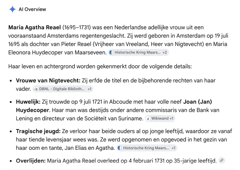 Maria Agatha Reael vrouwe van Nigtevecht