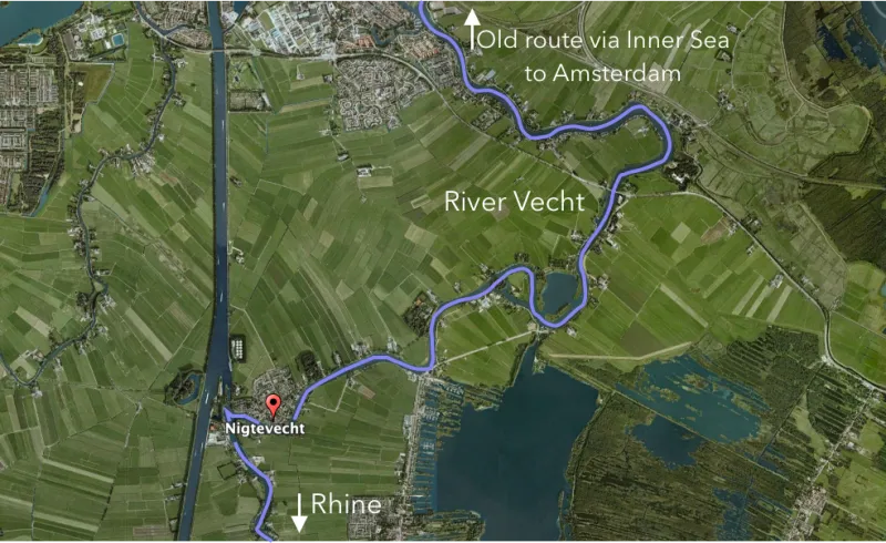 nigtevecht and river vecht